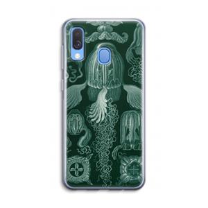 CaseCompany Haeckel Cubomedusae: Samsung Galaxy A40 Transparant Hoesje