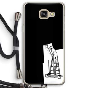 CaseCompany Musketon Painter: Samsung Galaxy A5 (2016) Transparant Hoesje met koord
