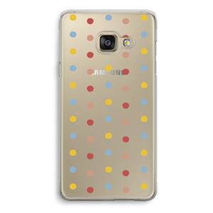 CaseCompany Bollen: Samsung A3 (2017) Transparant Hoesje
