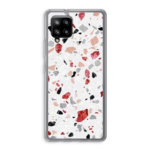 CaseCompany Terrazzo N°12: Samsung Galaxy A42 5G Transparant Hoesje