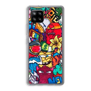 CaseCompany No Rules: Samsung Galaxy A42 5G Transparant Hoesje