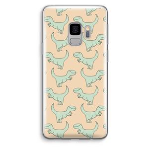 CaseCompany Dinos: Samsung Galaxy S9 Transparant Hoesje