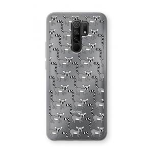 CaseCompany Makis: Xiaomi Redmi 9 Transparant Hoesje
