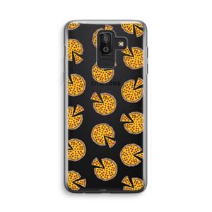 CaseCompany You Had Me At Pizza: Samsung Galaxy J8 (2018) Transparant Hoesje
