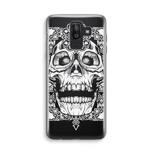 CaseCompany Seek & Destroy: Samsung Galaxy J8 (2018) Transparant Hoesje