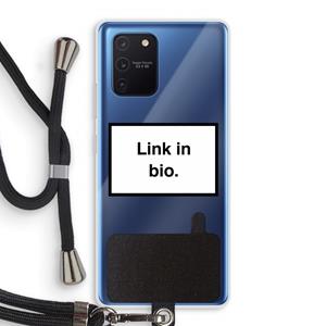 CaseCompany Link in bio: Samsung Galaxy Note 10 Lite Transparant Hoesje met koord