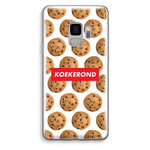 CaseCompany Koekerond: Samsung Galaxy S9 Transparant Hoesje