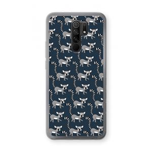 CaseCompany Makis: Xiaomi Redmi 9 Transparant Hoesje
