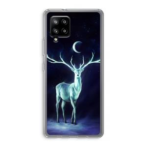 CaseCompany Nightbringer: Samsung Galaxy A42 5G Transparant Hoesje
