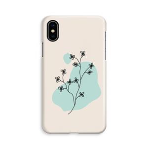 CaseCompany Love your petals: iPhone Xs Volledig Geprint Hoesje