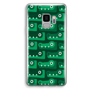 CaseCompany Crocs: Samsung Galaxy S9 Transparant Hoesje