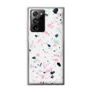 CaseCompany Terrazzo N°3: Samsung Galaxy Note 20 Ultra / Note 20 Ultra 5G Transparant Hoesje