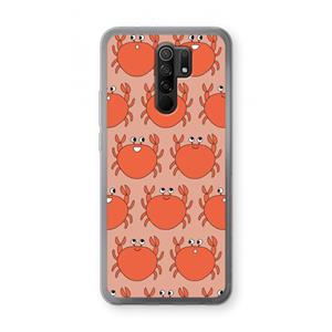 CaseCompany Krab: Xiaomi Redmi 9 Transparant Hoesje