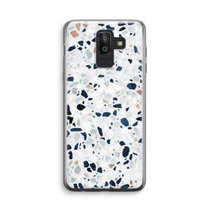 CaseCompany Terrazzo N°1: Samsung Galaxy J8 (2018) Transparant Hoesje