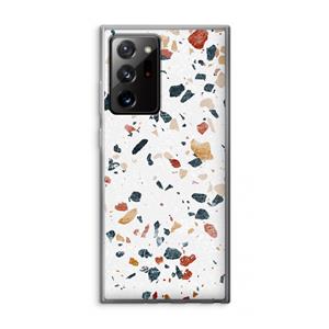 CaseCompany Terrazzo N°4: Samsung Galaxy Note 20 Ultra / Note 20 Ultra 5G Transparant Hoesje
