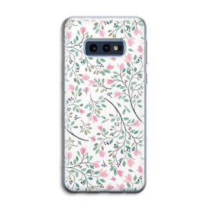 CaseCompany Sierlijke bloemen: Samsung Galaxy S10e Transparant Hoesje