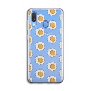 CaseCompany Bacon to my eggs #1: Samsung Galaxy A40 Transparant Hoesje