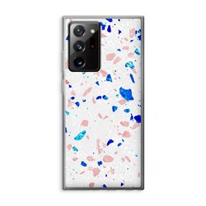 CaseCompany Terrazzo N°6: Samsung Galaxy Note 20 Ultra / Note 20 Ultra 5G Transparant Hoesje