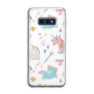 CaseCompany Fantasiewereld: Samsung Galaxy S10e Transparant Hoesje