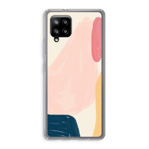 CaseCompany Saturday Flow: Samsung Galaxy A42 5G Transparant Hoesje