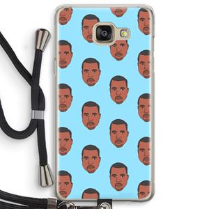 CaseCompany Kanye Call Me℃: Samsung Galaxy A5 (2016) Transparant Hoesje met koord