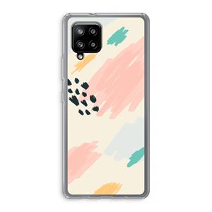 CaseCompany Sunday Chillings: Samsung Galaxy A42 5G Transparant Hoesje