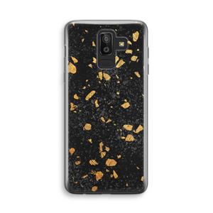 CaseCompany Terrazzo N°7: Samsung Galaxy J8 (2018) Transparant Hoesje