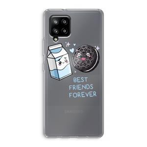 CaseCompany Best Friend Forever: Samsung Galaxy A42 5G Transparant Hoesje