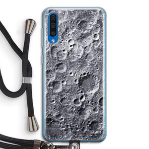 CaseCompany Maanlandschap: Samsung Galaxy A50 Transparant Hoesje met koord