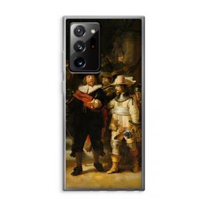 CaseCompany De Nachtwacht: Samsung Galaxy Note 20 Ultra / Note 20 Ultra 5G Transparant Hoesje