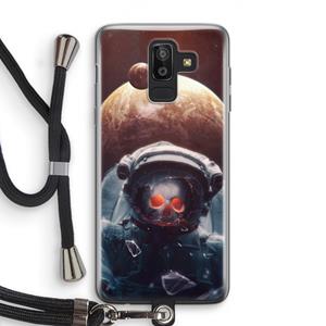 CaseCompany Voyager: Samsung Galaxy J8 (2018) Transparant Hoesje met koord