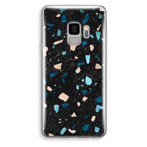 CaseCompany Terrazzo N°11: Samsung Galaxy S9 Transparant Hoesje