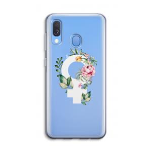 CaseCompany Venus: Samsung Galaxy A40 Transparant Hoesje