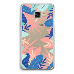 CaseCompany Tropisch: Samsung A3 (2017) Transparant Hoesje