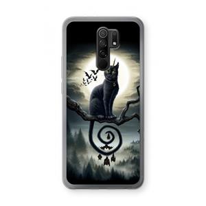 CaseCompany Moonlight Companions: Xiaomi Redmi 9 Transparant Hoesje
