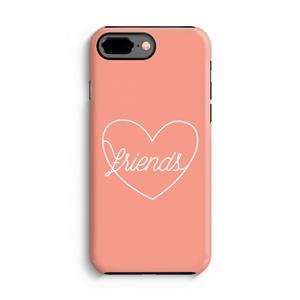 CaseCompany Friends heart: iPhone 7 Plus Tough Case