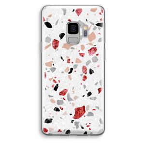 CaseCompany Terrazzo N°12: Samsung Galaxy S9 Transparant Hoesje