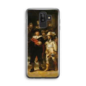 CaseCompany De Nachtwacht: Samsung Galaxy J8 (2018) Transparant Hoesje