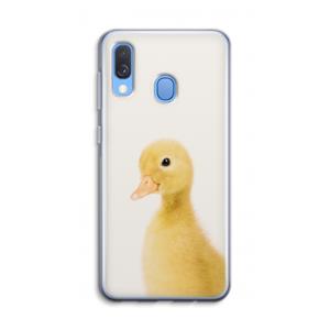 CaseCompany Duke: Samsung Galaxy A40 Transparant Hoesje