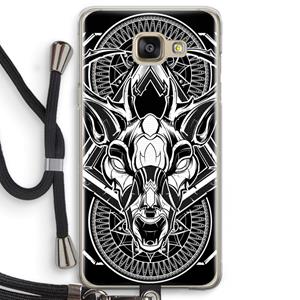 CaseCompany Oh Deer: Samsung Galaxy A5 (2016) Transparant Hoesje met koord