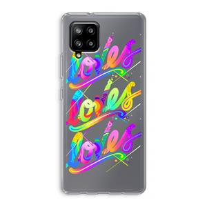 CaseCompany Loves: Samsung Galaxy A42 5G Transparant Hoesje