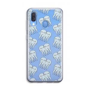 CaseCompany Octopussen: Samsung Galaxy A40 Transparant Hoesje