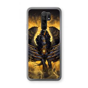 CaseCompany Pegasus: Xiaomi Redmi 9 Transparant Hoesje