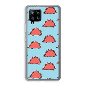CaseCompany Dinosawrr: Samsung Galaxy A42 5G Transparant Hoesje