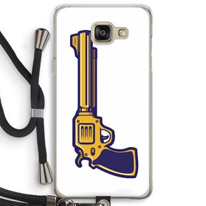 CaseCompany Pew Pew Pew: Samsung Galaxy A5 (2016) Transparant Hoesje met koord