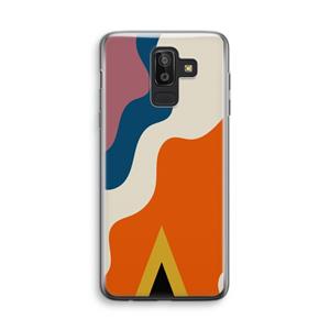 CaseCompany Noor A: Samsung Galaxy J8 (2018) Transparant Hoesje