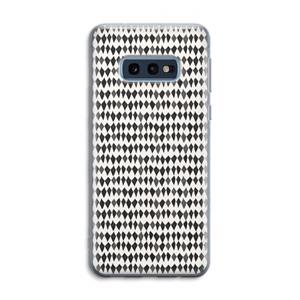 CaseCompany Crazy shapes: Samsung Galaxy S10e Transparant Hoesje