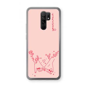 CaseCompany Best Friends: Xiaomi Redmi 9 Transparant Hoesje