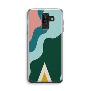 CaseCompany Noor B: Samsung Galaxy J8 (2018) Transparant Hoesje