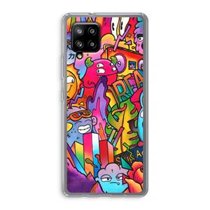 CaseCompany Dreams: Samsung Galaxy A42 5G Transparant Hoesje